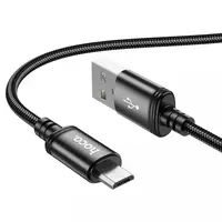 Cablu Date si Incarcare USB-A - microUSB HOCO X89, 18W, 1m, Negru