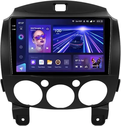 Navigatie Auto Teyes CC3 2K Mazda Demio 2007-2014 4+64GB 9.5" QLED Octa-core 2Ghz, Android 4G Bluetooth 5.1 DSP