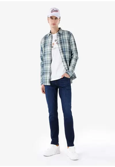 Pantaloni De Barbati Denim Straight Fit 044 Karl 8684112008769