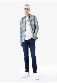 Pantaloni De Barbati Denim Straight Fit 044 Karl 8684112008769