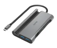 Stație de andocare Hama - Connect2Mobile V2, USB-C, gri