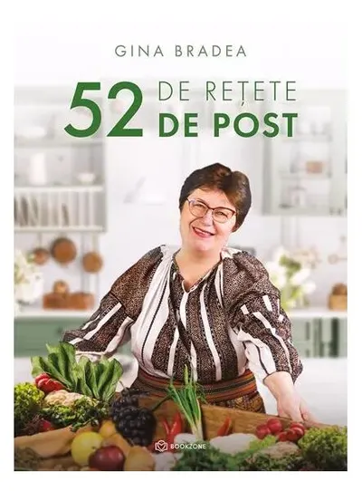 52 de rețete de post - Paperback brosat - Gina Bradea