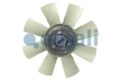 Cupla ventilator radiator (cu ventilator, 650mm, numar lame: 11) potrivit VOLVO FL II D7E240-D7F340 05.06