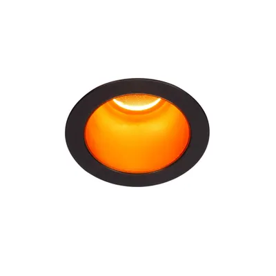 Spot incastrat, HORN MAGNA Ceiling lights, black black/gold, 3000K, 25°