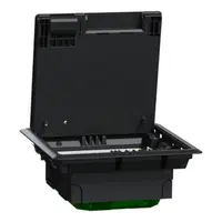 Unica system+, Doza pardoseala M,plastic,IP20, 8 module