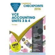 Cambridge Checkpoints VCE Accounting Units 3&amp;4 2016 and Quiz Me More
