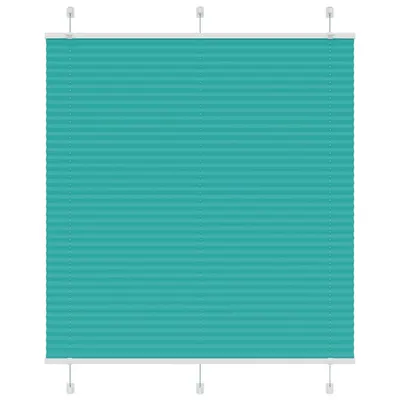 Gossi jaluza plisata verde petrol 120x100 cm latime tesatura 119,4 cm