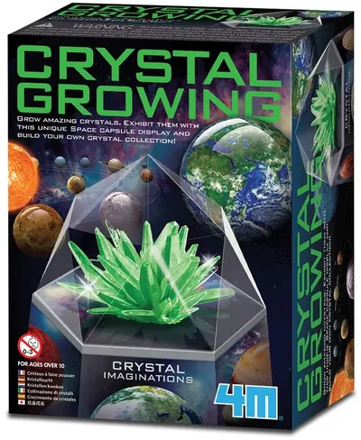 Set de știință 4M - Crește un cristal, verde