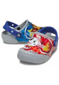 Saboti Fun Lab Paw Patrol Patch Clog - US Gri - Light Grey - Gri