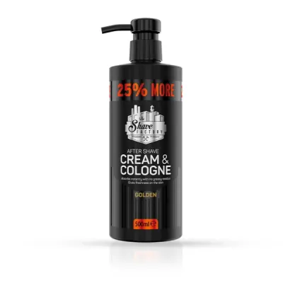 After shave crema - Golden - SHAVE FACTORY - 500 ml