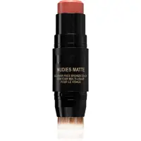 Nudestix Nudies Matte machiaj multifuncțional pentru ochi, buze și față culoare Beach Babe 7 g
