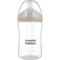 Canpol babies Natural Shape biberon anticolici 3m+ 1 buc