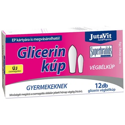 Supozitoare cu Glicerina pentru Copii 12buc
