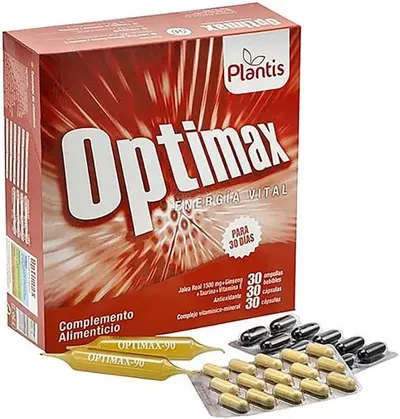 Plantis Optimax Energia Vital, 30 ampule + 60 capsule, Artesania Agricola