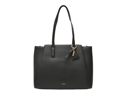 Geanta ALDO neagra, ABAVAS 001, din piele ecologica