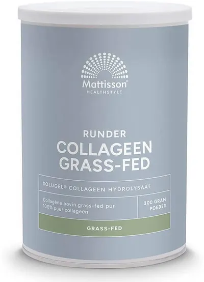 Grass-Fed Bovine Collagen Solugel, 300 g, Mattisson Healthstyle