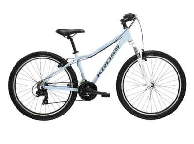 Bicicleta MTB Kross Lea 1.0 26", Bleu/Grafit