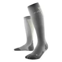Sosete compresie inalte - ultralight socks tall v3 - grey | lime