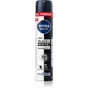NIVEA MEN Black & White Invisible Original spray anti-perspirant pentru barbati