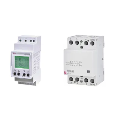 Pachet Protectie si Control Electric: 380V Releu Control Tensiuni HRN-100 si Releu de Comutare RD-63-40