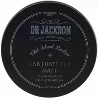 Dr. Jackson Pomadă mată pentru păr și barbă cu fixare medie Antidot 1.1, 100 ml