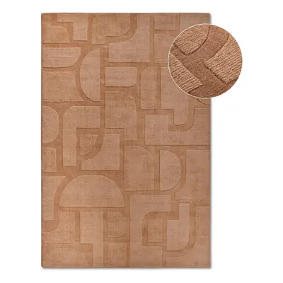 Covor maro țesut manual din lână 190x280 cm Alexis – Villeroy&Boch