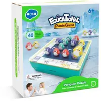 Joc pentru copil Hola Toys - Aliniați pinguinii