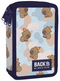 Penar echipat BackUp 8 EW - Orange Capybara, 3 fermoare