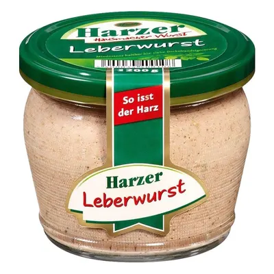 Pasta din Carne de Porc, cu Ficat, 200 g, Harzer