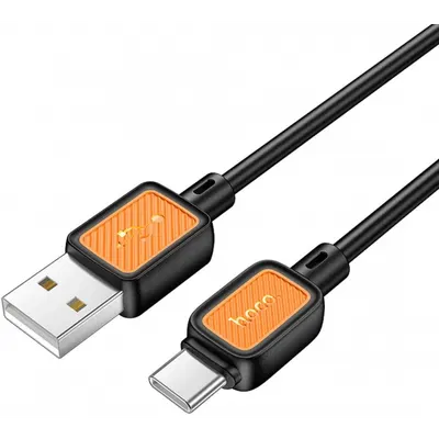 Cablu Date si Incarcare USB-A - USB-C HOCO X108, 18W, 1m, Negru