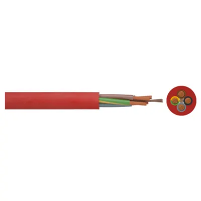 Cablu siliconic flexibil 3x2.5 mm² SiHF-J – rezistent la temperaturi extreme