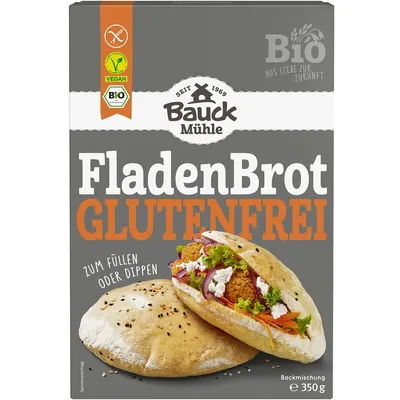 Mix de Faina pentru Lipie fara Gluten Ecologic/Bio 350g
