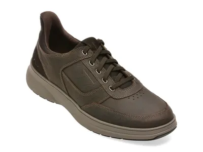 Pantofi sport CLARKS maro, MULLAN EASY, din piele naturala