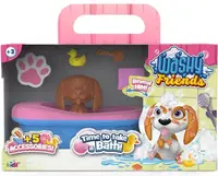 Set joc Kidz World Washy Friends - Cățeluș noroios pentru o cadă de baie, Beagle