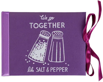 Felicitare de lux pentru Sf. Valentin - Salt and pepper