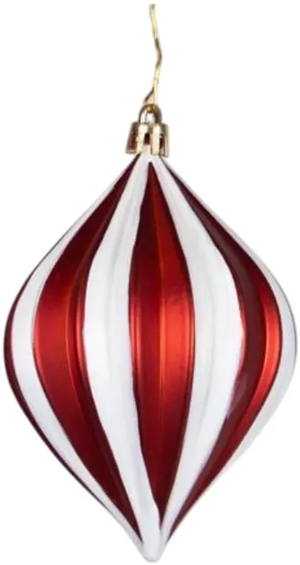 Jucării de Crăciun Eurolamp - 10 cm, 3 bucăți, roșu-alb