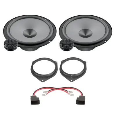 Pachet difuzoare auto Hertz Uno dedicat usi fata Toyota Avensis 2003-2009, RMS 75W