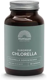European Chlorella, 90 capsule, Mattisson Healthstyle