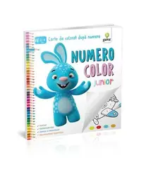 NumeroColor Junior. Carte de colorat după numere - Paperback brosat - ***