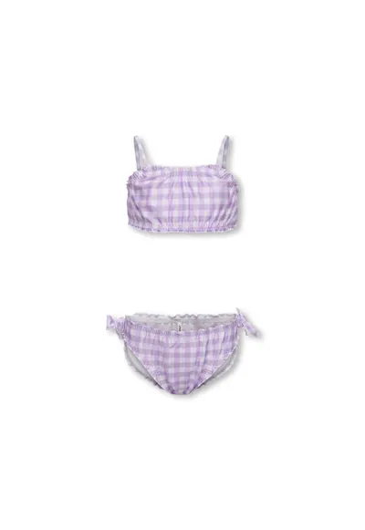 Costum de baie Fete - 301678595 Poliamida - Violet - Violet