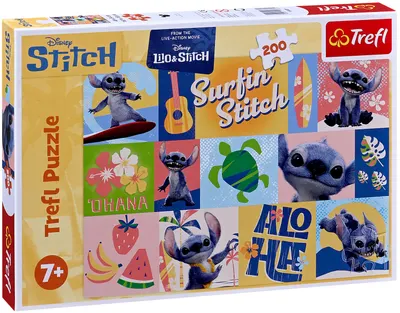 Puzzle Trefl din 200 piese - Aventuri hawaiene