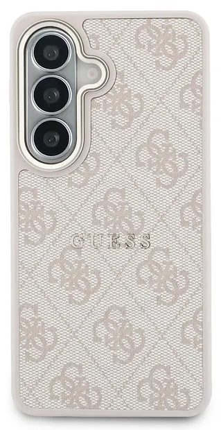 Husă Guess – 4G Gold Frame, Galaxy S26, MagSafe, roz