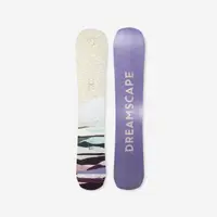 Placă de snowboard all mountain, SNB 100 bej mov, damă