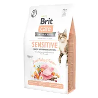 Hrana uscata pentru pisici Brit Care GF, Healthy Digestion & Delicate Taste 2kg