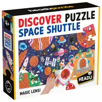 Puzzle educațional pentru copii Headu - Bufniță spațială