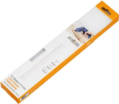 Bastoane din silicon pentru lipire termică Steinel - Universale, 11 mm, 250 mm, 10 bucăți
