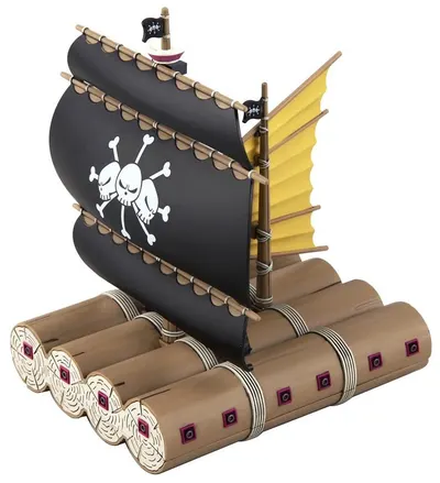Model de asamblat Bandai Animation: One Piece - Marshall D. Teach's Pirate Ship (Grand Ship Collection), 15 cm