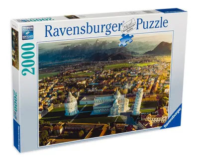 Puzzle Ravensburger din 2000 de piese - Pisa în Italia