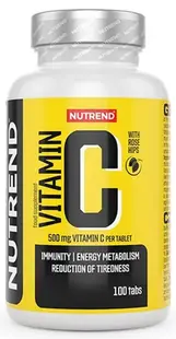 Vitamin C with Rose Hips, 100 tablete, Nutrend