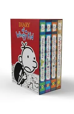 Diary of a Wimpy Kid Box of Books (12-14 Plus Diy)
